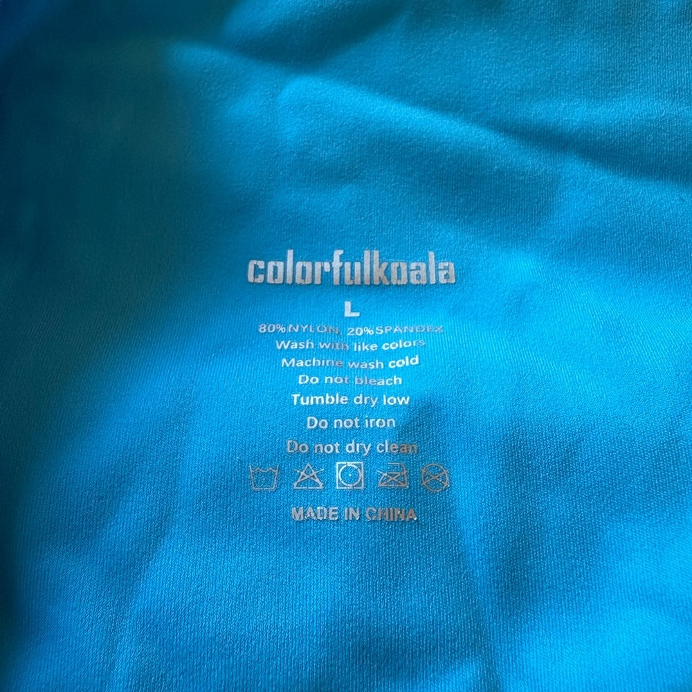 Colorfulkoala Women's Blue Leggings